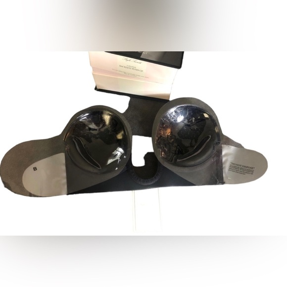 Victoria’s Secret Style Secrets U~Plunge Backless Push up Bra Size B Black Box - Picture 3 of 6